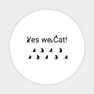 Yes we cat! persian gift Magnet